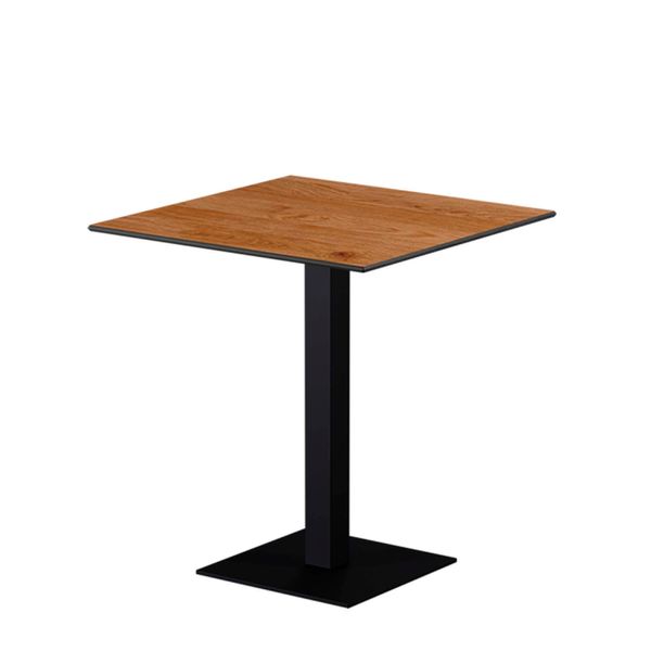Cafebord 4 Eg hvidolieret 69x69 cm 
