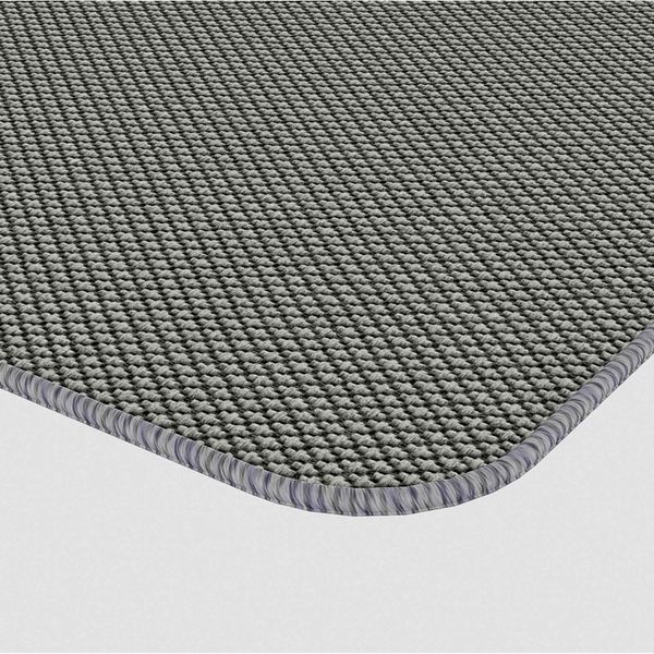 Stoleunderlag 108x128 cm, ash grey