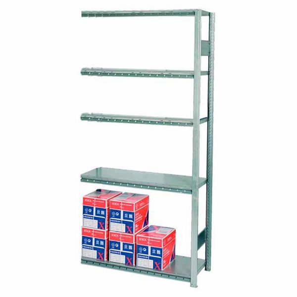 Stålreol HI280, følgefag 50x100x210h cm