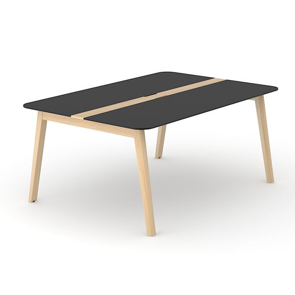 Mødebord Organic m. kabelbakke 120x180