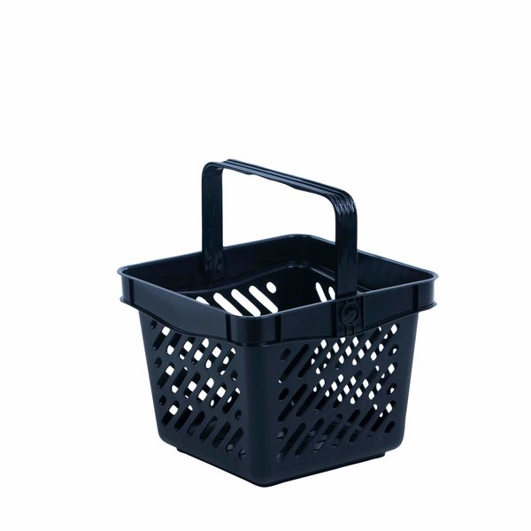 Indkøbskurv 10 liter Mini 10, sort