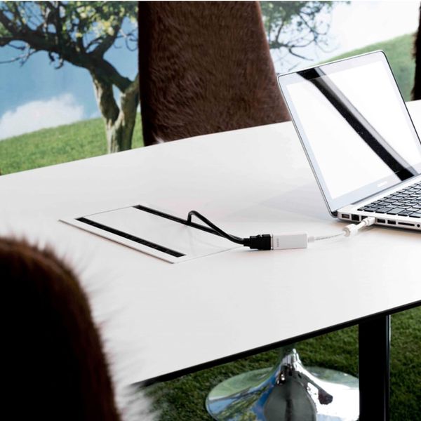 Kabelboks til bord, lille