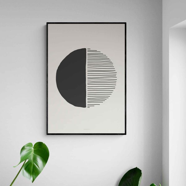 Akustik billede Jells Going Left 80x112 cm