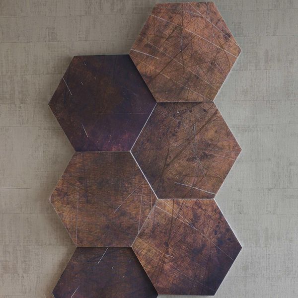 Honey Rust print EcoSUND 6 stk.