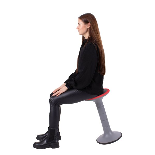 Pendulstol MoJo 4 højder rød