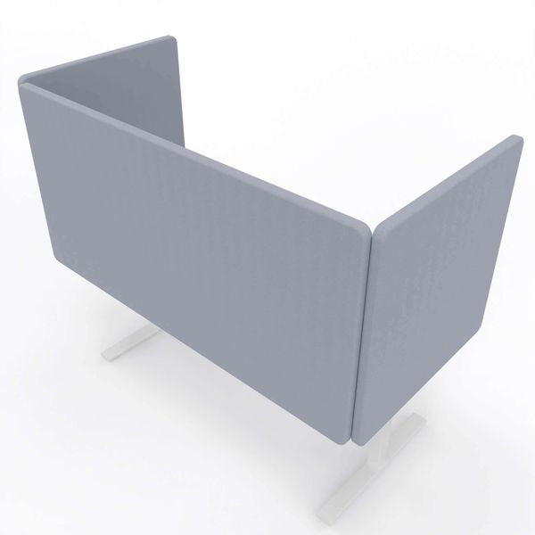 Bordskærm Nordic Light, til 160x80 bord