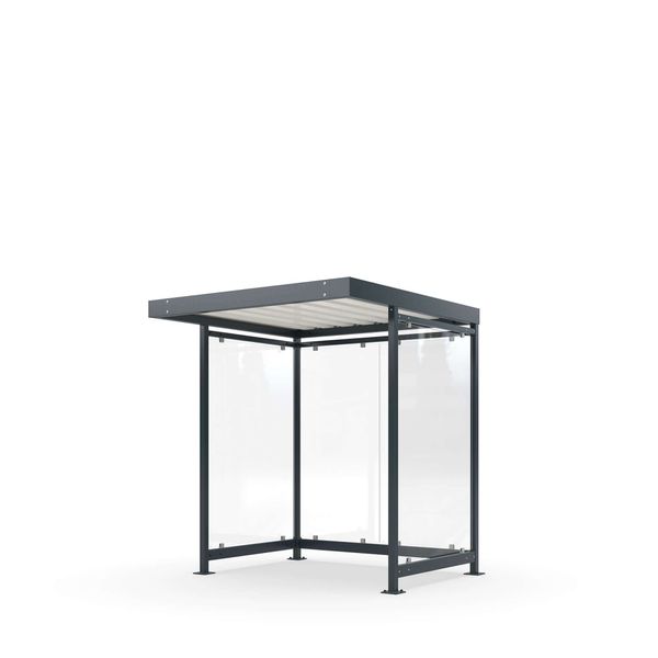 Busskur m. korte sider Delta 2