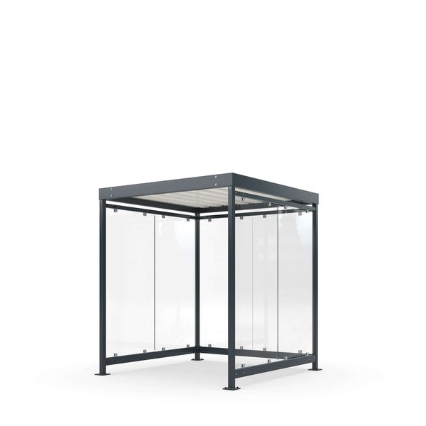 Busskur m. lange sider Delta 2