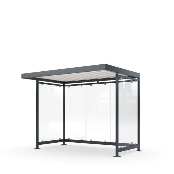 Busskur m. korte sider Delta 3