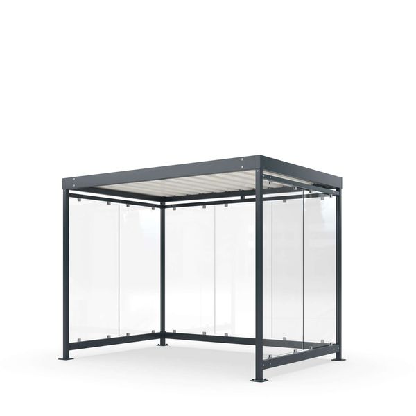 Busskur m. lange sider Delta 3