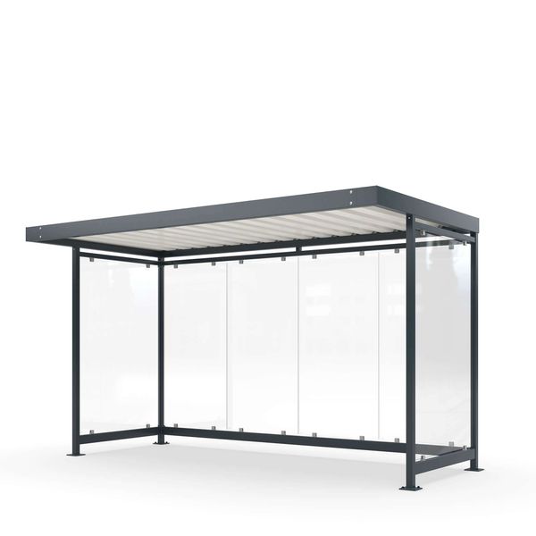 Busskur m. korte sider Delta 4