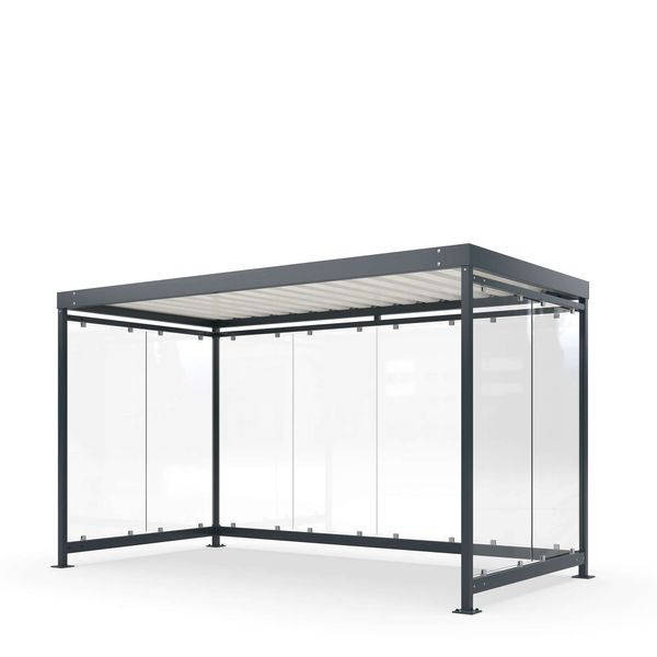 Busskur m. lange sider Delta 4