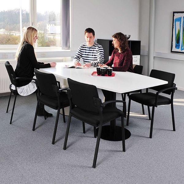 Mødebord/konferencebord Van Doren med 6 Bonn stole