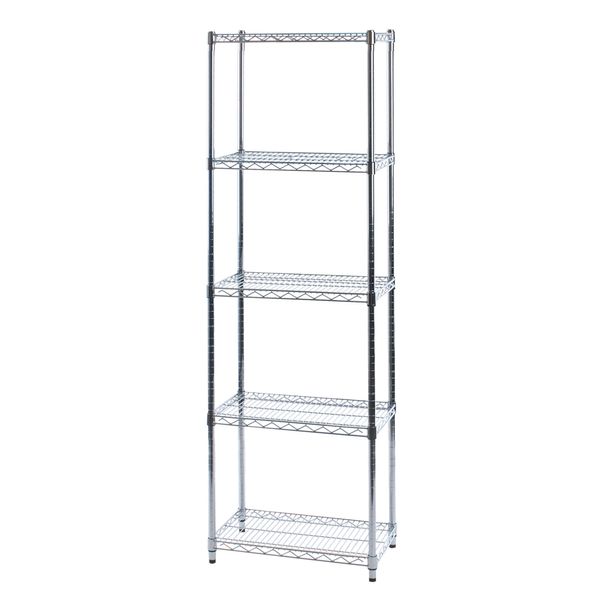 Trådreol Wirefix 36x61x180 h cm