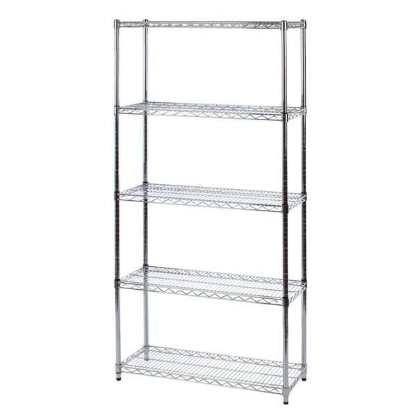 Trådreol Wirefix 36x91x200 h cm
