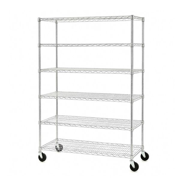 Trådreol Wirefix 36x122x190 h cm