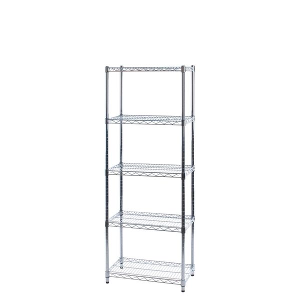 Trådreol Wirefix 36x61x160 h cm