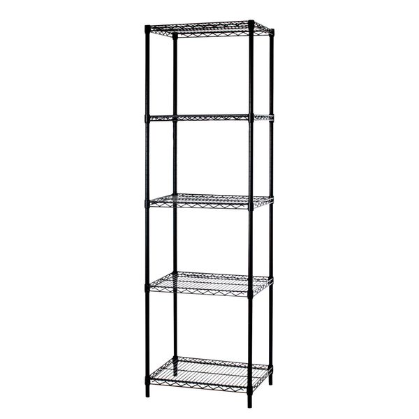 Trådreol Wirefix 46x61x200h, sort