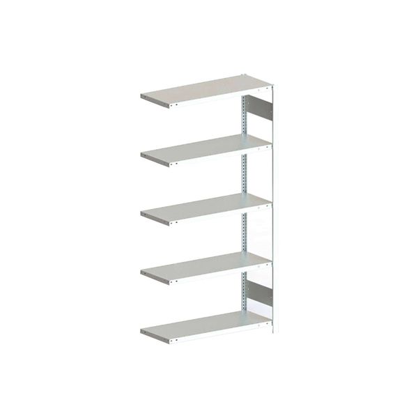 Stålreol Meta, følgefag 30x100x200h cm