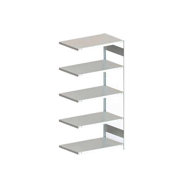 Stålreol Meta, følgefag 50x100x200h cm