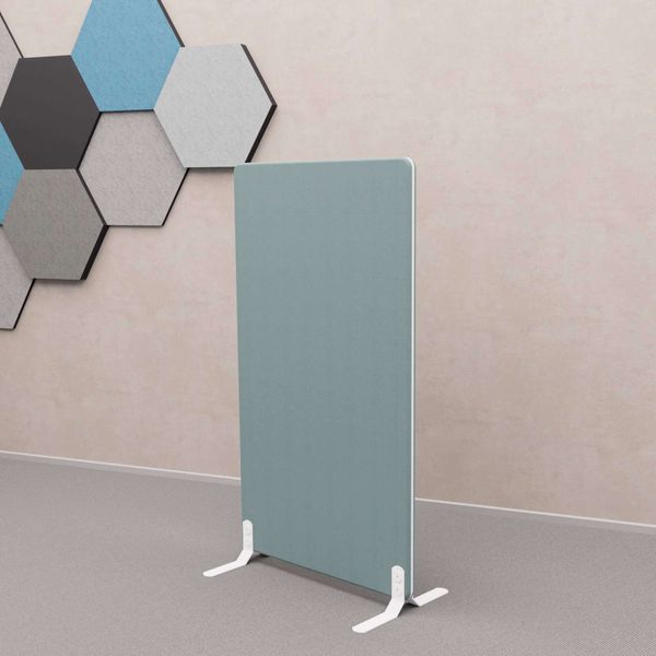 Skærmvæg Nordic Light+, 80x140h cm.