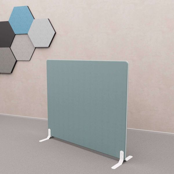 Skærmvæg Nordic Light+, 140x120h cm.