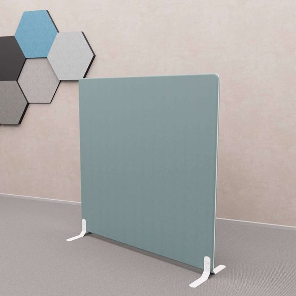 Skærmvæg Nordic Light+, 140x140h cm.