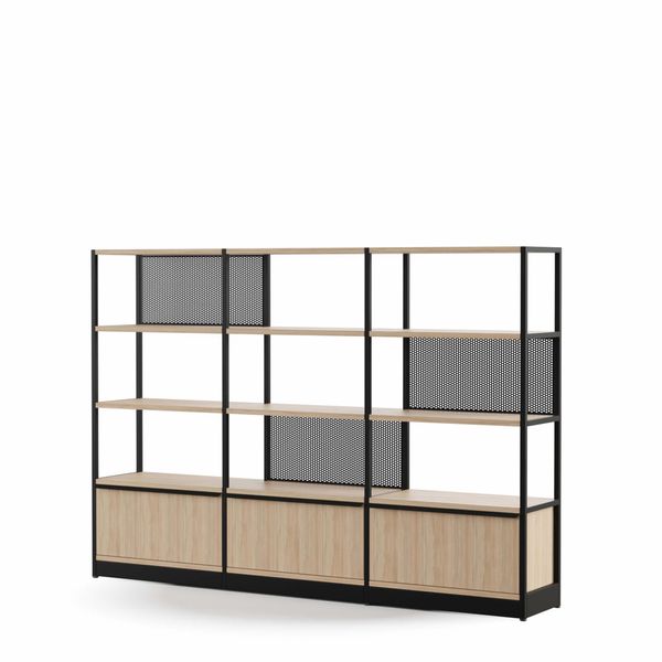 Reol med 9 rum COMBUS