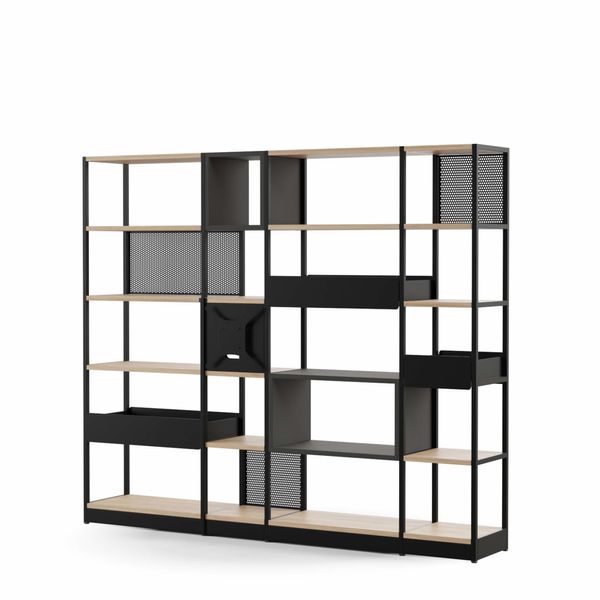 Reol med 20 rum COMBUS