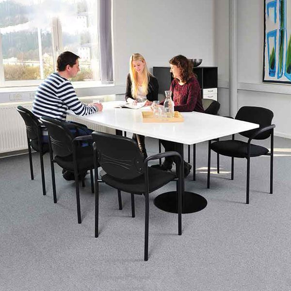 Mødebord/konferencebord Van Doren med 6 Meet stole