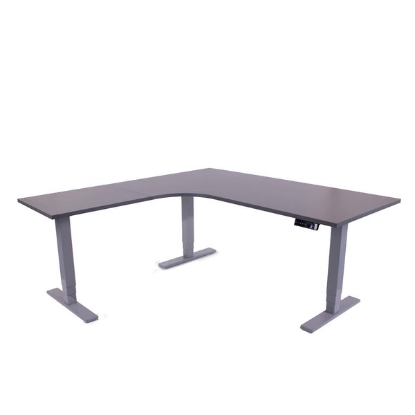 Hjørne hæve sænkebord 200x200 - Corporate