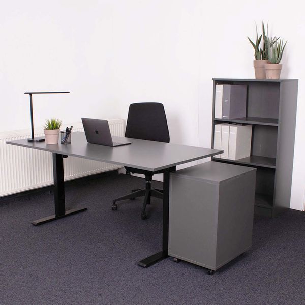Kontorsæt 80x160 inkl. CE Base