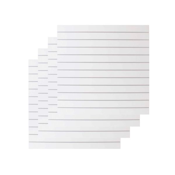 Rillepanel 120x120 h cm Premium , 4-pak