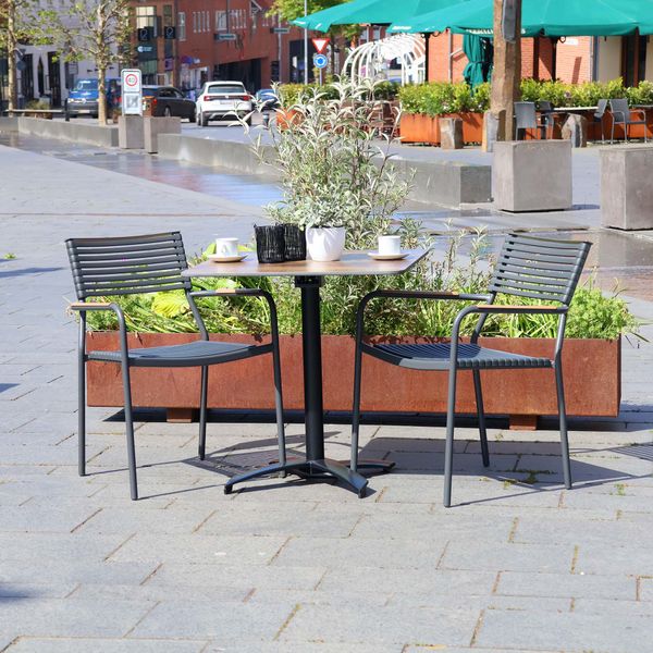 Cafesæt Piazza Bellini+2 Rialto stole