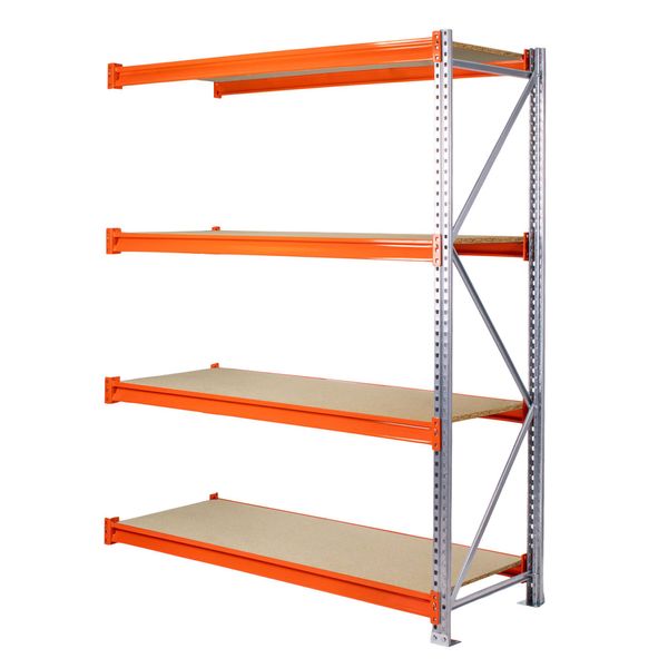 Lagerreol Følgefag 60x150x200h cm