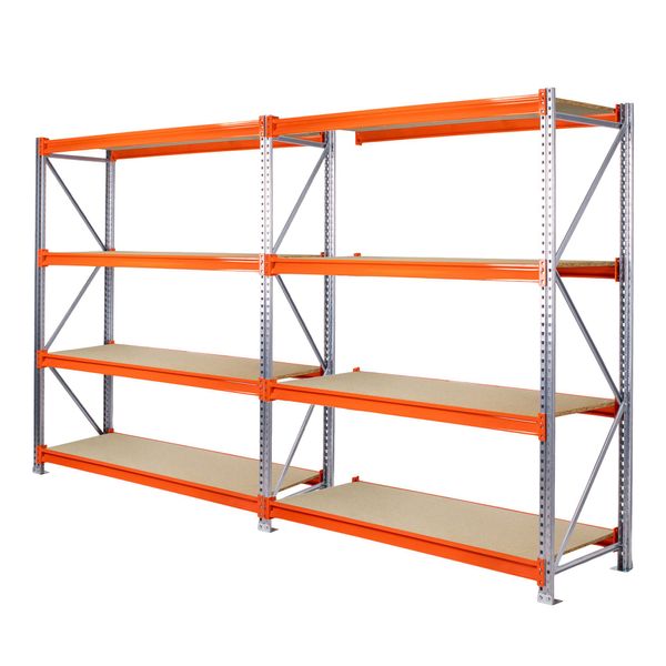 Lagerreol 2-Fag 60x315x200h cm