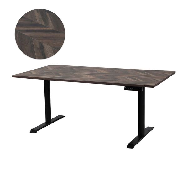 Hæve sænkebord 80x140 sildeben - Manager Pro+