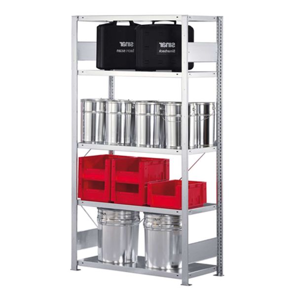 Stålreol Meta startfag 50x100x200h cm