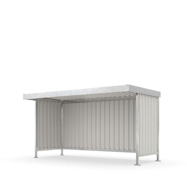 Cykeloverdækning m. vægge Zip 14