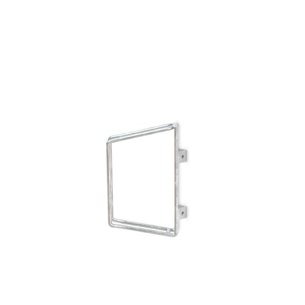 Cykelstativ med 1 bøjle til væg, skrå