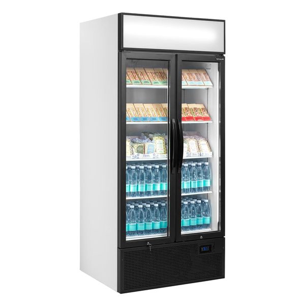 Display køleskab Tefcold FSC891H, hvid