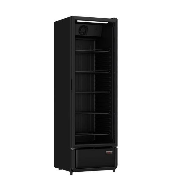 Displaykøleskab INLUX INSD-380BC sort