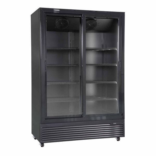 Displaykøleskab Scandomestic DC1300BSLD