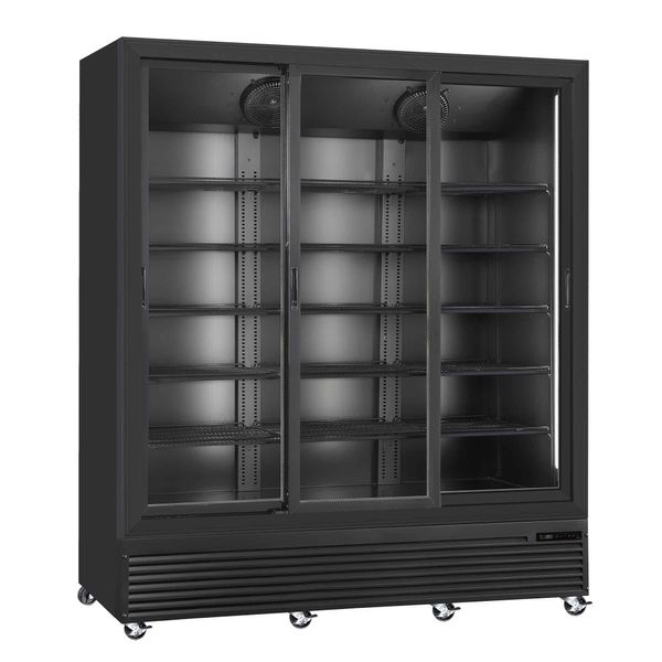 Displaykøleskab Scandomestic DC1500BSLD