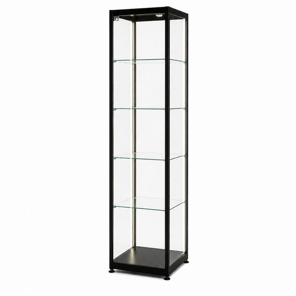 Glasvitrine Diamond 4L, m. lys