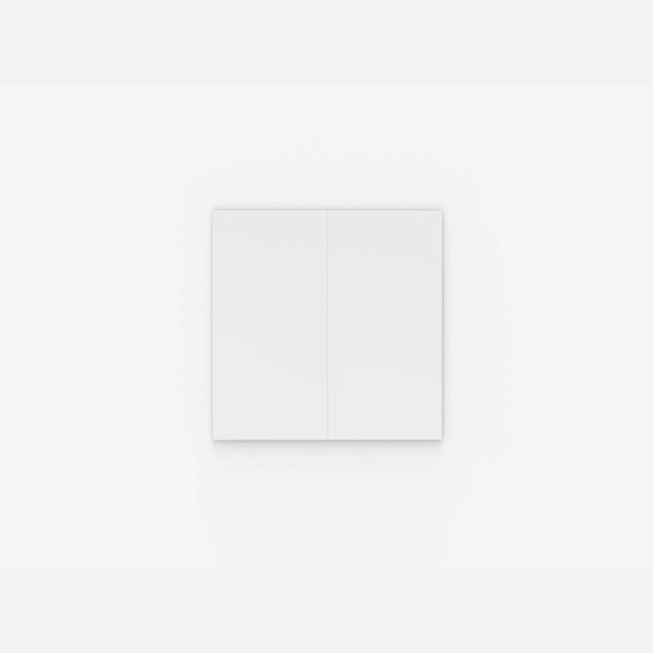 Silk Spaces glastavle, 200x200 cm