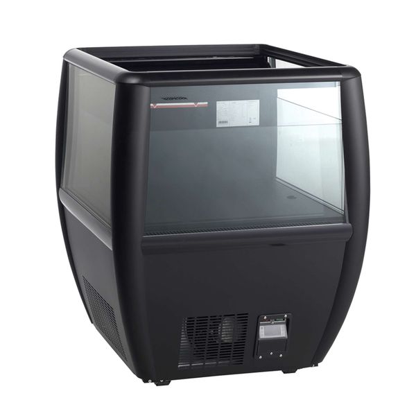 Impulskøler åben top Scandomestic OTC 95BE, sort