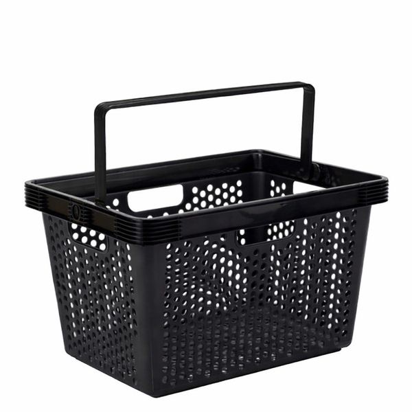 Indkøbskurv Gigant 30 liter, sort 