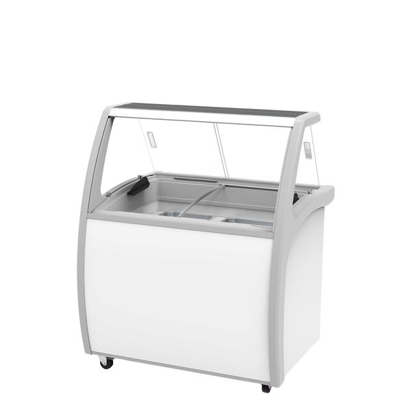 Isdisk Scandomestic SIC4WB, hvid