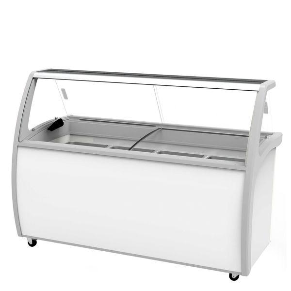 Isdisk Scandomestic SIC12WB, hvid